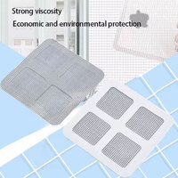 Se Aceptan Personalizaciones, Parche de Malla Antimosquitos para Ventanas, Cinta Autoadhesiva de Reparación de Pantallas, Éxito de Ventas de Verano