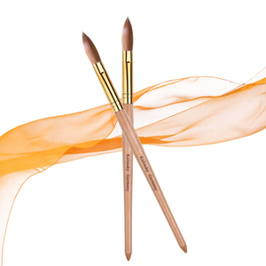 Pinceau à ongles en acrylique 100% Kolinsky avec manche en bois personnalisé pour salon de manucure professionnel - Product Image 1