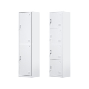 Organizador de Ropa, Armario Metálico de Una Puerta, Gabinete de Almacenamiento de Acero para Dormitorio y Guardarropa - Product Image 4