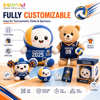 Boneka Bola Voli Kustom untuk Liga Remaja |   Hadiah Tim Ramah Lingkungan, OEM ODM, MOQ Rendah, Langsung dari Pabrik