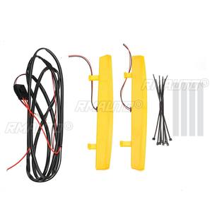 Tira de Luz Decorativa Amarilla/Roja para la Parrilla Delantera Superior de Dodge Ram 1500 2019-2021, Tiras de Luz para la Parrilla Delantera - Product Image 2