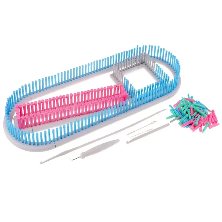 Top quality 100% ABS multi function knitting set super knitting loom