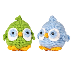 Super mignon <span class=keywords><strong>Crochet</strong></span> oiseau porte-clés Animal <span class=keywords><strong>Crochet</strong></span> Kit <span class=keywords><strong>facile</strong></span> <span class=keywords><strong>Crochet</strong></span> Kit pour débutants Bricolage <span class=keywords><strong>Crochet</strong></span> Kit pour adultes - Product Image 3