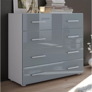 Moderne minimalist ische weiße Kommode Nordic Schlafzimmer Schublade Wohnzimmer Schränke - Product Image 4