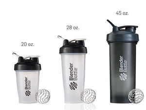 Mixeur de protéines portable en plastique de qualité alimentaire écologique de 600 ml pour le sport, la remise en forme et la salle de sport - Product Image 2