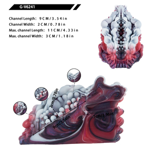 Dark Shell Devourer, Juguete Sexual Masculino con Vibración, Diseño de Criatura Fantástica, Funda Texturizada de Silicona de Grado Médico, Sensación Realista - Product Image 6