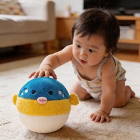 Boneka Plush Lucu Kartun Sloth Hewan Bola Lompat Gantungan Ransel Hadiah Ulang Tahun Boneka Genggam Poliester Kapas PP 0-24