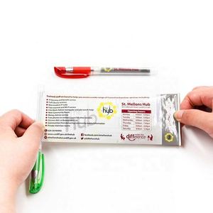 Bolígrafos Promocionales de Plástico Baratos, Muestra Publicitaria, Personalización con Logotipo, Impresión por Sublimación, Bolígrafo con Papel Enrollable - Product Image 1