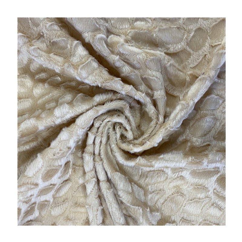 Tricot Polyester Italy Velvet Fabric For Garment