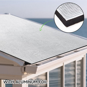 Tùy chỉnh cao su cách nhiệt bọt linh hoạt đàn hồi bọt tấm cách nhiệt hiện đại cho HVAC cách nhiệt - Product Image 4