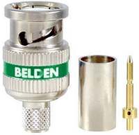 Connecteur à sertir BELDEN RG-6 6 GHz HD BNC 3 pièces avec connexion -F pour l'automatisation industrielle Modèle 1694ABHD3