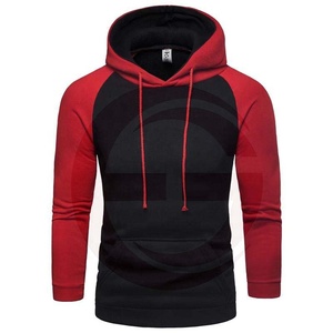 Pull à capuche décontracté pour hommes, vêtement de rue confortable, couleur unie, avec poches - Product Image 5