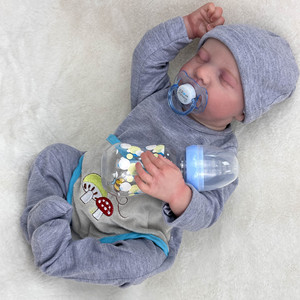 Vente directe usine Sunnyfan <span class=keywords><strong>Momoko</strong></span> Poupée Reborn 17 pouces en PVC souple réaliste pour enfants, personnalisation de la production - Product Image 3