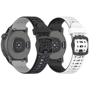 Pour le bracelet de montre Coros Pace 3 20MM 22MM en silicone souple, bracelet de montre durable en silicone TPU Sport pour <span class=keywords><strong>APEX2</strong></span> - Product Image 1