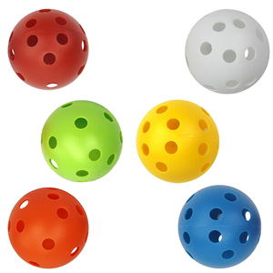 Bolas de entrenamiento deportivo huecas, bola de plástico de <span class=keywords><strong>Golf</strong></span>, flujo de aire perfecto para uso en interiores y exteriores - Product Image 3