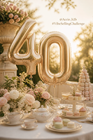 Ballon numérique géant en aluminium de 40 pouces (100 cm) style américain, forme chiffre, 50 pièces/paquet, vente en gros transfrontalière