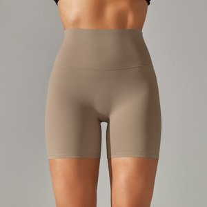 Shorts de Yoga Sexys de Cintura Alta para <span class=keywords><strong>Mujer</strong></span>, Pantalones Cortos de Compresión sin Costuras para Fitness, <span class=keywords><strong>Senderismo</strong></span>, Leggings, <span class=keywords><strong>Mallas</strong></span> - Product Image 5