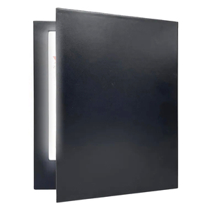 Porta Menús LED de Cuero Sintético Negro, 2 Páginas, Tamaño A4, con Iluminación, para Bar o Club, MOQ Bajo - Product Image 4