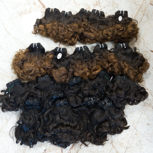 <b>Cheap</b> Wholesale Kinky Straight Virgin Human <b>Hair</b> Bundles | Cuticle Aligned Single Drawn Raw Indian Single Donor <b>Hair</b> <b>Extensions</b> - Product Image 2