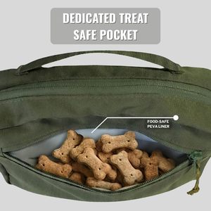 Cinturón y Correa de Hombro Ajustables para Perros, Bolsa de Paseo para Perros con 3 Formas de Uso, <span class=keywords><strong>Riñonera</strong></span> para Bolsas de Excrementos - Product Image 2