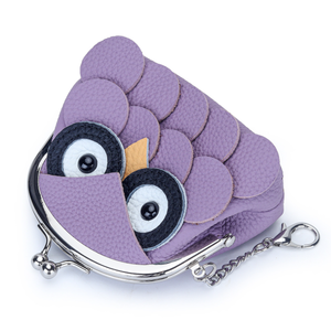 Unique Design Genuine Leather Coin <b>Purse</b> New High Quality Cowhide Women's Wallet Delicate Cute Mini Storage Bags - Product Image 4