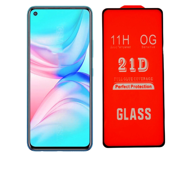 21D 9H HD Full Screen Coverage Tempered Glass Protector for Tecno/Infinex Series Mobile Phones Anti-Shock 3D Radians Screen Film