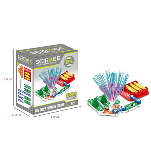 Vibrante stelo RGB di colore primario blocchi di costruzione elettronici con luce di miscelazione per la scienza dei bambini di apprendimento giocattoli educativi regali - Product Image 2