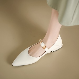 Nuovissime <span class=keywords><strong>Scarpe</strong></span> da Donna con <span class=keywords><strong>Tacco</strong></span> <span class=keywords><strong>Basso</strong></span> a Punta con Borchie Metalliche, <span class=keywords><strong>Tacco</strong></span> Sottile, Monofibbia Antiscivolo, <span class=keywords><strong>Scarpe</strong></span> Casual da Donna con <span class=keywords><strong>Tacco</strong></span> Alto - Product Image 1