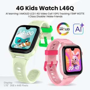 LAGENIO 2026 Nouvelle <span class=keywords><strong>montre</strong></span> connectée pour enfants L46Q Android 4G GPS <span class=keywords><strong>avec</strong></span> <span class=keywords><strong>carte</strong></span> <span class=keywords><strong>SIM</strong></span>, caméra vidéo, étanche IP68, SOS, mode école, <span class=keywords><strong>montre</strong></span>-<span class=keywords><strong>téléphone</strong></span> pour enfant - Product Image 3
