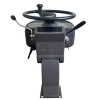 Colonne de direction pour engins de construction avec boîtier d'instrumentation pour chargeuse OEM