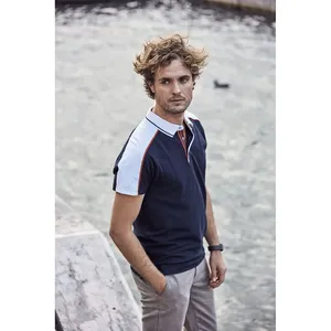 Polo in piqué di cotone personalizzabile per merchandising - Product Image 2