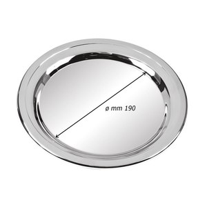 Bandeja de Servir de Madera Ecológica Moderna, Estilos Rectangular y Cuadrado, Bandeja Redonda Lisa de 250 mm para Uso en la Cocina - Product Image 2