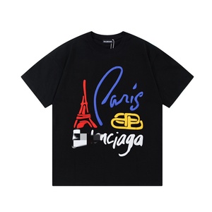 T-shirt da uomo taglie forti Balen di alta qualità, personalizzabili con stampa digitale su tessuto 100% cotone e logo personalizzato - Product Image 2