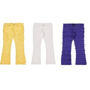 Jeans Cargo Personalizados AIPA para Niños de 1 a 14 Años, Corte Ajustado, Estilo Desgastado, Ecológicos - Product Image 1