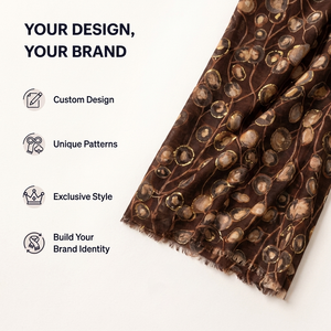 Bufanda Larga Personalizada con Estampado, 180x90cm, OEM ODM, Diseño de Moda para Mujer, Suave, Premium, Venta al Por Mayor - Product Image 6
