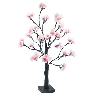 New Year Decor 2024 Led Plum Blossom Tree Light Romance Decoration Bedroom Desktop Decoration