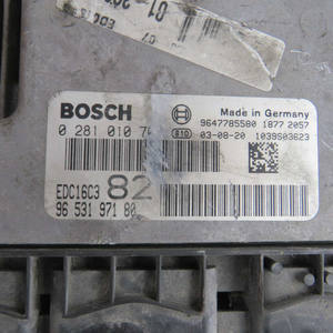 Centralina Motore ECU 9653197180 Peugeot 206 Mk2 2000-2009 (56193) - Product Image 2