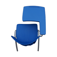 Chaise de formation ergonomique de luxe tout maillé avec tables jointes Design moderne Qualité assurée Chaise de bureau et d'école