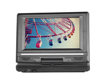 Tragbarer 7-Zoll-Akku-Player mit analogem TV, FM-Radio, USB und DVD-Funktion