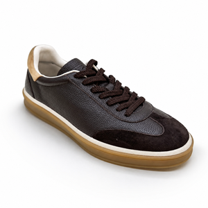 RADOLFA Zapatillas de Cuero de Alta Calidad para Hombre, Zapatos Casuales con Punta Mixta, Minimalistas de Lujo, Cómodos para Caminar, con Soporte, Personalizables OEM - Product Image 2