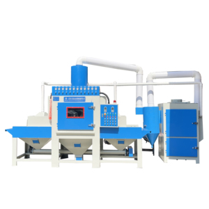 Hoàn toàn tự động vành đai giao thông vận tải loại máy phun cát Hot Bán sản phẩm sơn loại bỏ sandblaster - Product Image 2