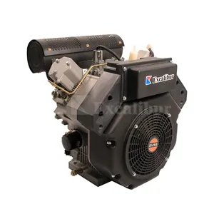 Excalibur 2 cilindro v-twin 25 hp 20 hp motor diesel de alta performance 4 tempos