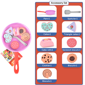 Ensemble de jouets pour enfants, Simulation de cuisine Miniature, ustensiles de cuisine, <span class=keywords><strong>casserole</strong></span> de cuisine, maison de jeu, <span class=keywords><strong>jouet</strong></span> pour fille - Product Image 3