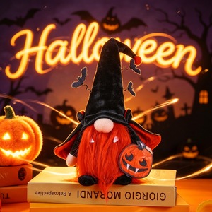 Décoration d'intérieur pour Halloween : Pendentif Gnome Sans Visage Adorable avec Deux Styles (Vampire et Momie) et Citrouille – Idéal pour Fêtes et Cadeaux - Product Image 3