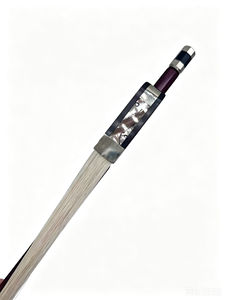 Archet de <span class=keywords><strong>violoncelle</strong></span> octogonal MiaoSenGuang ZWA9 en bois de Brésil, taille 3/4, avec grenouille en ébène, fait main pour violoncelles - Product Image 4