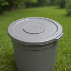 Coperchio per Pattumiera Brute Grigio 38 L - Ricambio per Contenitore Rifiuti - Product Image 3