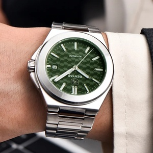 BENYAR BY-5219M Fully Automatic Mechanical <b>Watch</b> for Men's Business Leisure <b>Watch</b> Luxury <b>Silver</b> Night Light Waterproof <b>Watch</b> - Product Image 4