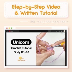 Kit de Iniciación para Tejer Peluches a Mano, Accesorios para Muñecas de Ganchillo, Kit de Manualidades de Tejido y Ganchillo para Niñas, Adultos y Niños - Product Image 4