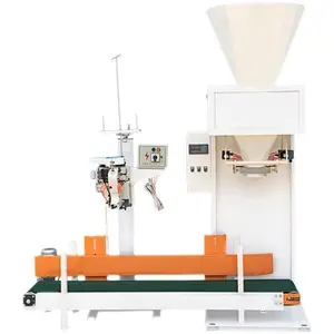 ST-60P Automatic Packing Machine for Forage Rice Corn Grain Fodder Plastic Granule Powder Sub Packing 50KG Packaging Machine