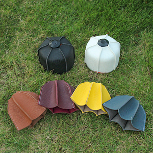 PU cuero Picnic Mini tanque <span class=keywords><strong>Gas</strong></span> cubierta al aire libre <span class=keywords><strong>Camping</strong></span> <span class=keywords><strong>Gas</strong></span> calentador manga cocina cilindros de <span class=keywords><strong>Gas</strong></span> - Product Image 4